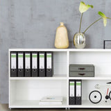 European Made Case Bookcase 3x2 Maxi White