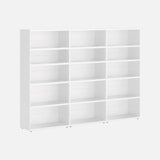 European Made Case Bookcase 3x5 Mixed White