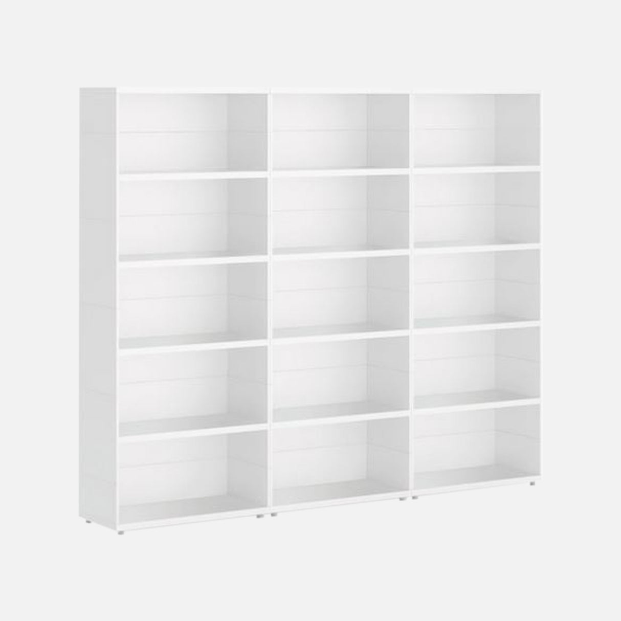 European Made Case Bookcase 3x5 Maxi White