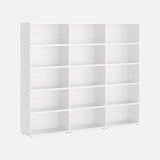 European Made Case Bookcase 3x5 Maxi White
