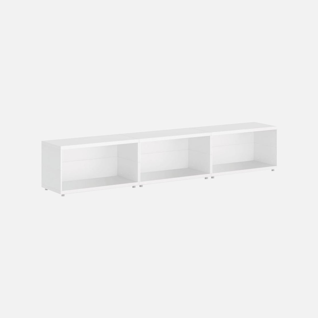 European Made Case Bookcase 3x1 Maxi White