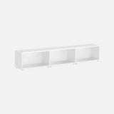 European Made Case Bookcase 3x1 Maxi White