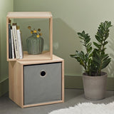 European Made Solid Wood Cube 36x36x33cm Deep