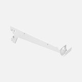 Clothes Rail 50mm Pitch Bracket White 250mm