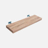 Floating Shelf Kit Oak 1150x250x50mm