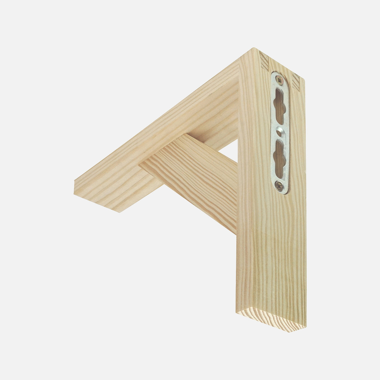 Country Bracket Raw Wood 190x170mm