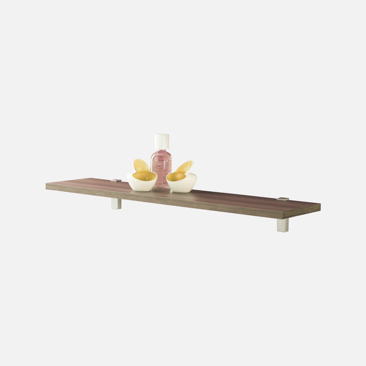 Eliot White & Driftwood Shelf Kit 800x200x19mm