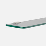 Glass Kit 400x120x8mm Flac Stainless Brackets