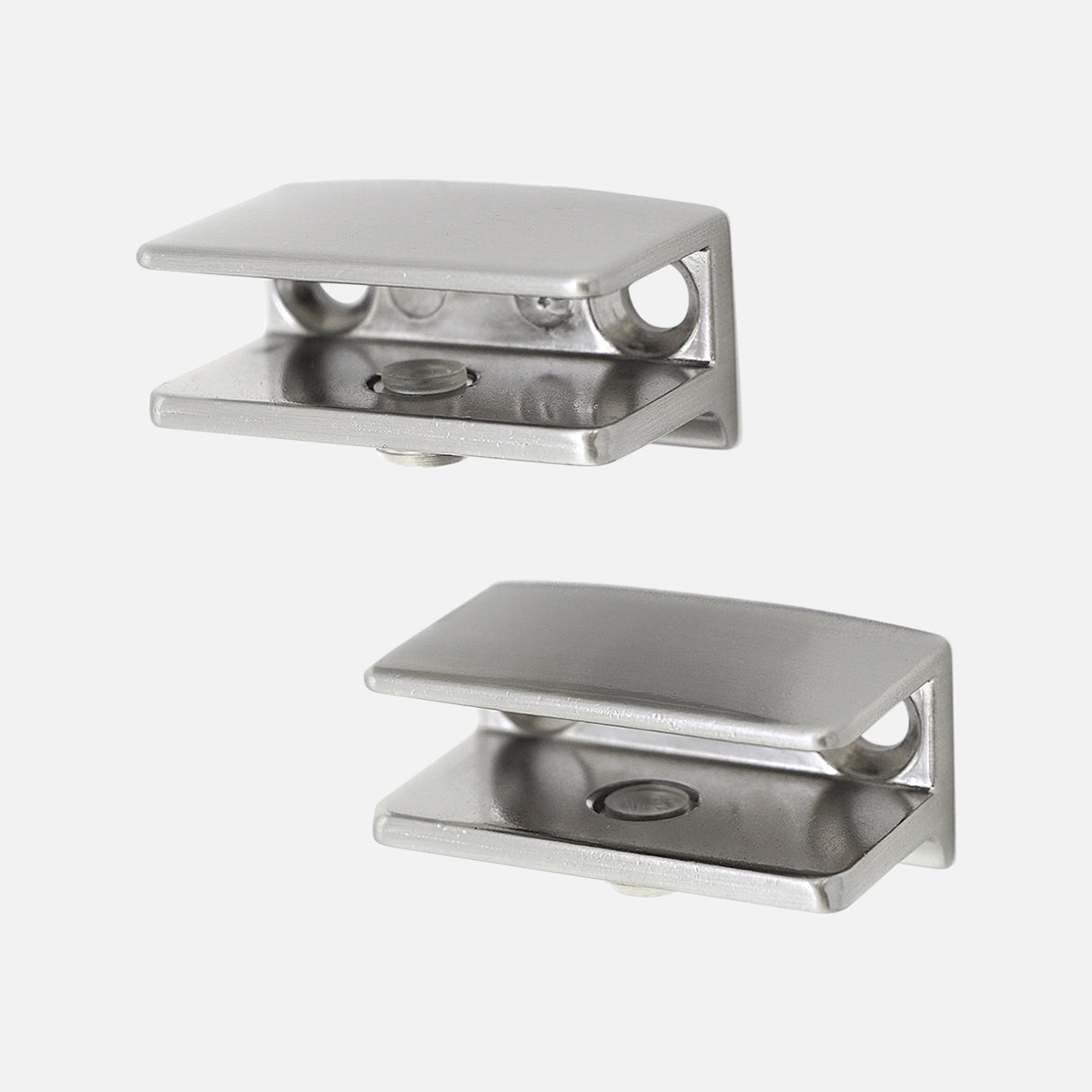 Flac Glass Clips Stainless (Pair)