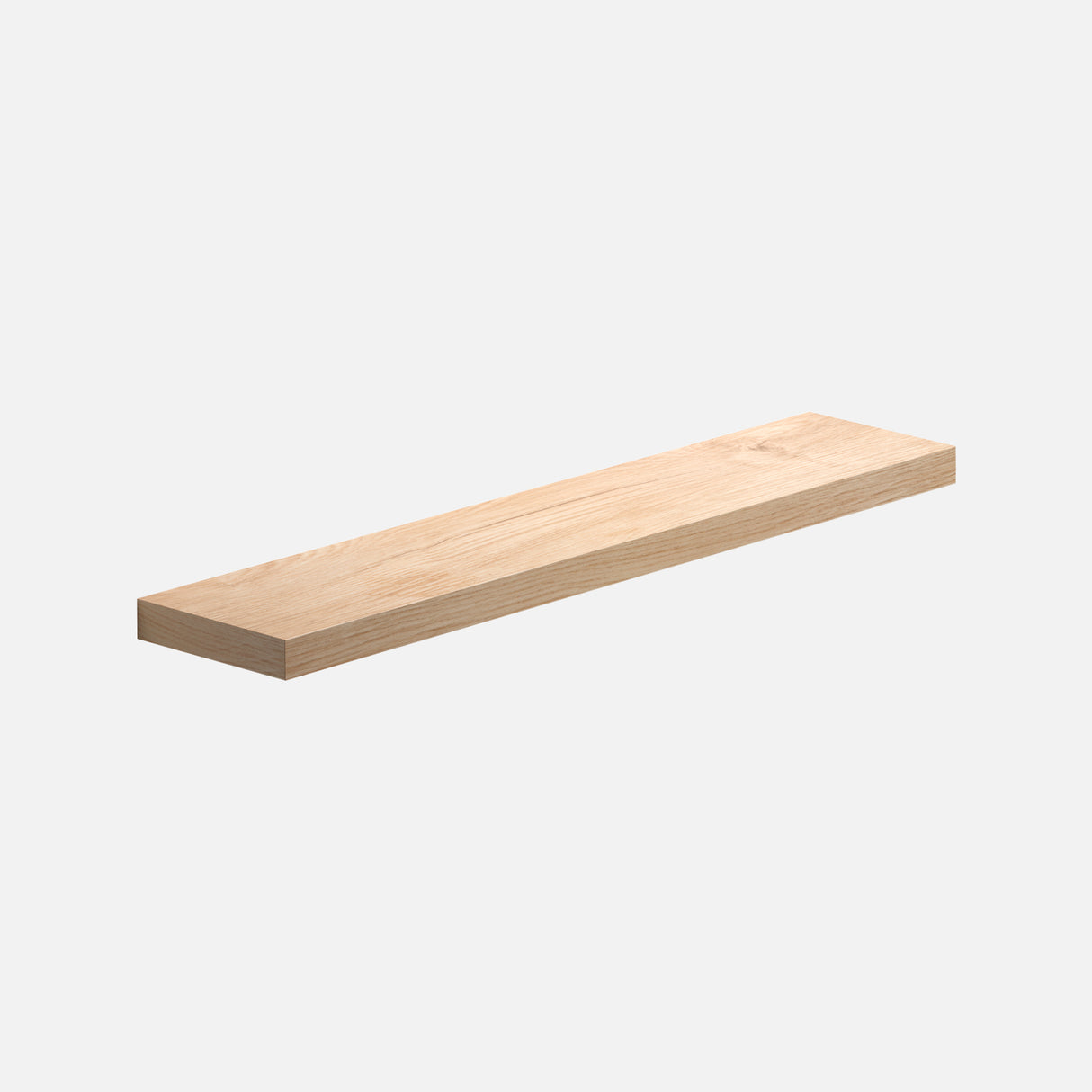 Rustic Ash Floating Shelf 1200x250x50mm