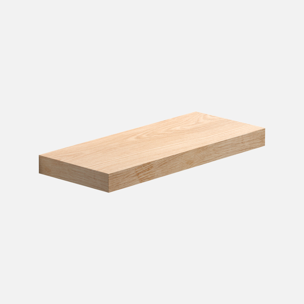 Rustic Ash Floating Shelf 600x250x50mm