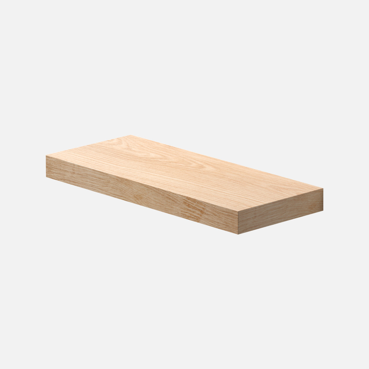 Rustic Ash Floating Shelf 600x250x50mm
