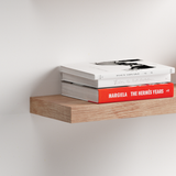 Rustic Ash Floating Shelf 600x250x50mm