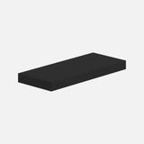 Floating Shelf Matte Black 600x250x50mm