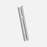 Galvanised Double Slot 50mm Pitch Wall Strips 1495mm