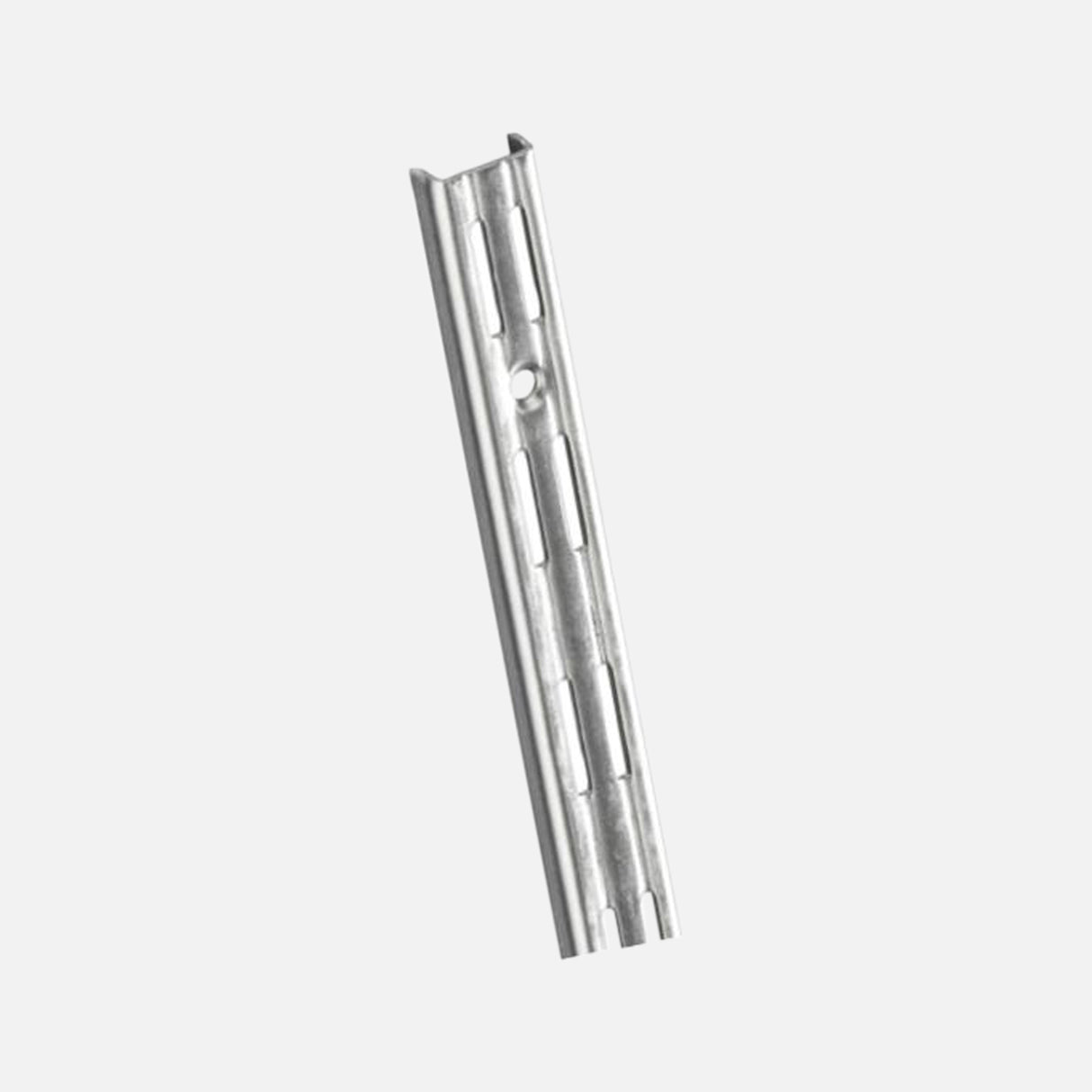 Galvanised Double Slot 50mm Pitch Wall Strips 1995mm