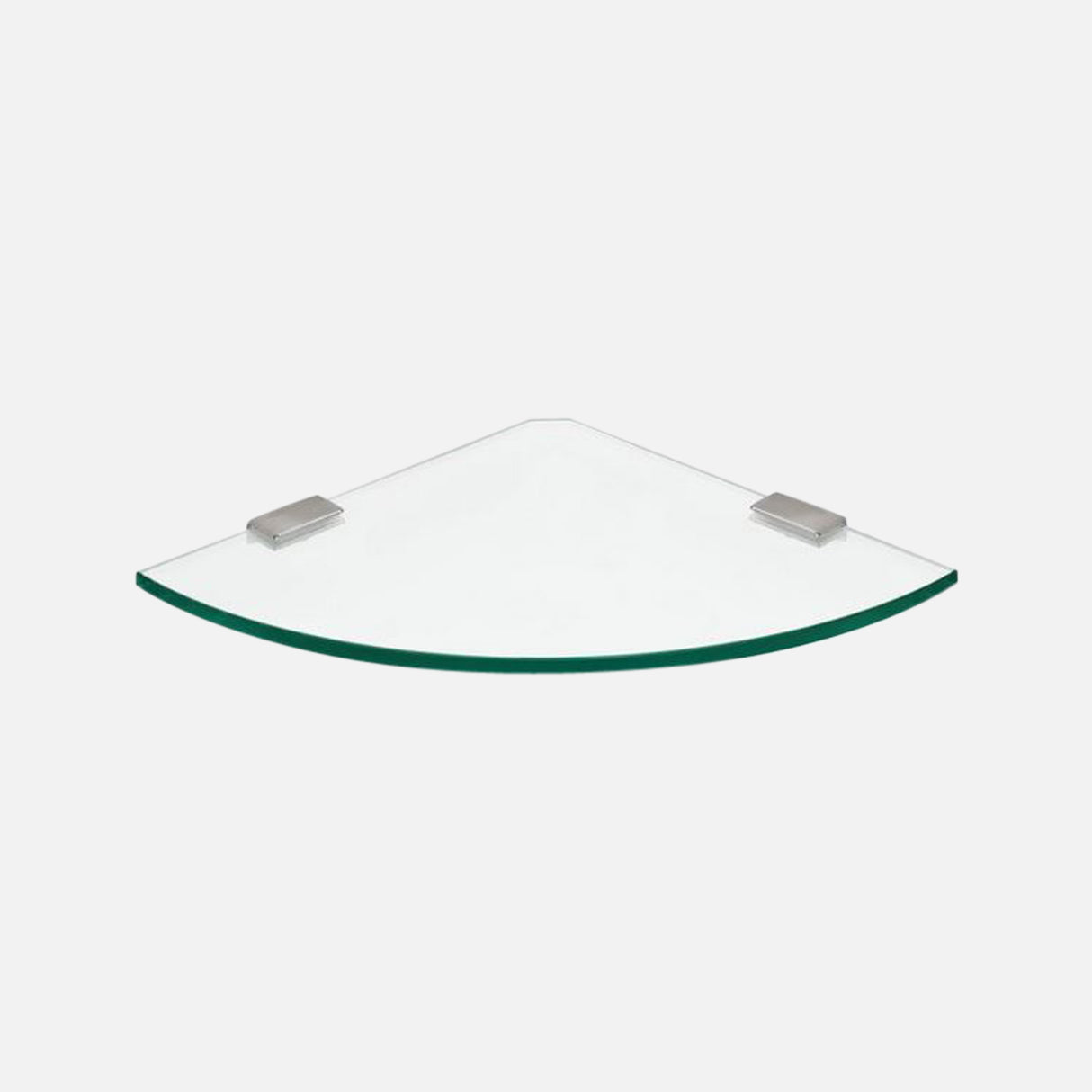 Glass Corner Flac Shelf Kit 200x200x8mm