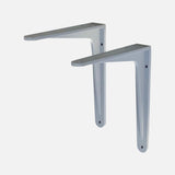 Strong Shelf Bracket Matte Grey 190x165mm (Pair)