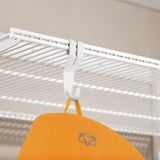 Gridboard Shelf Hooks White (Pair)