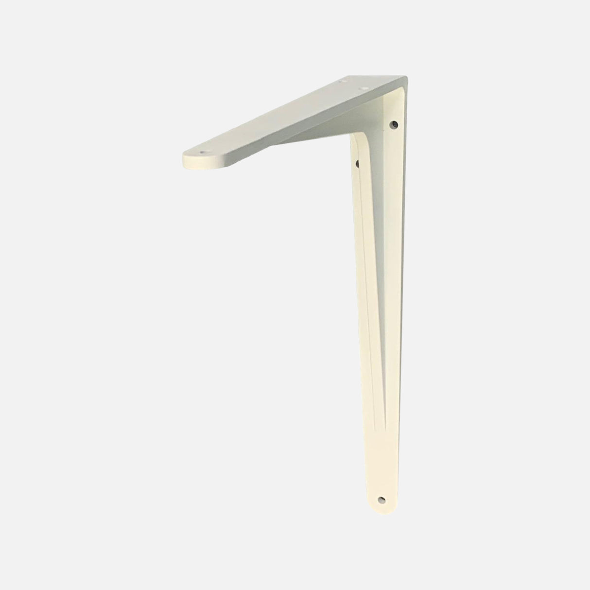 Strong Shelf Bracket Satin White 400x350mm