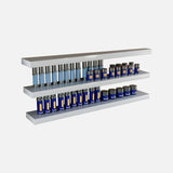 Gloss White Floating Shelf 1000x200x38mm