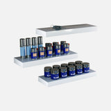 Gloss White Floating Shelf 450x150x38mm (Triple Deal)