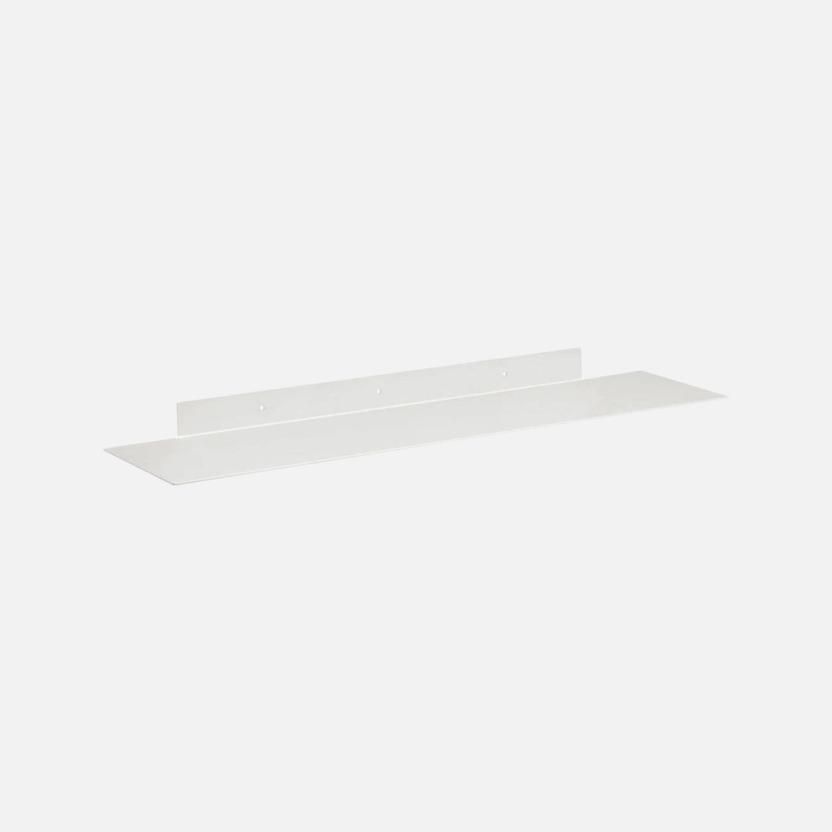 Katana Steel Floating Shelf White 800x200mm