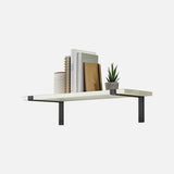 Lip Bracket And Vintage Effect White Pine Shelf Kit 600x200x18mm