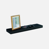 Matte Black Floating Shelf 450x150x38mm