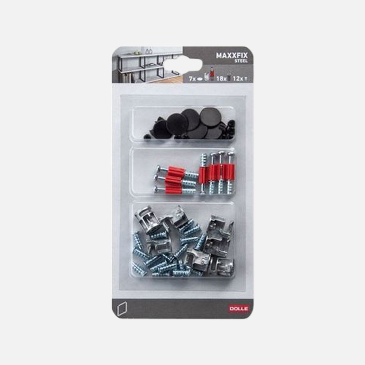 MAXX Metal Frames Fixing Pack Black Panels