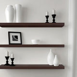 European Made Floating Shelf Mocca 1150x250x50mm