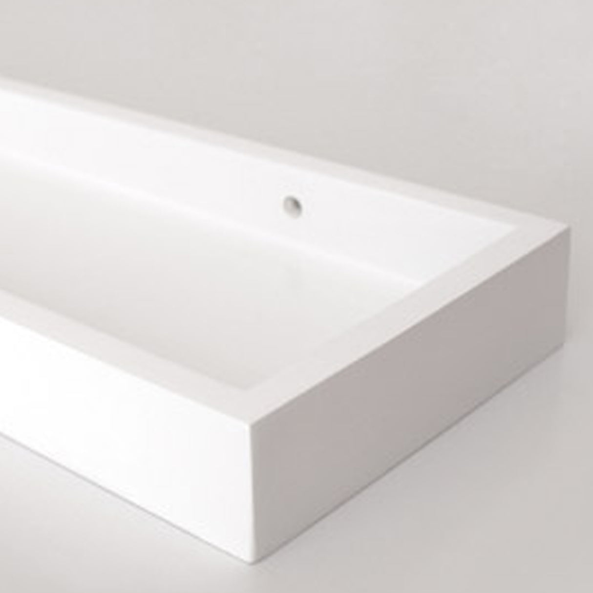 Floating Multi Shelf Matte White 400x150x40mm