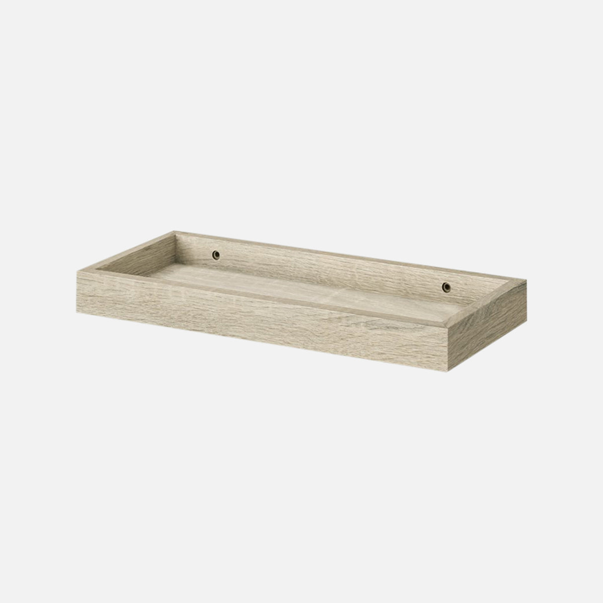 Floating Multi Shelf Oak Veneer 40x15x4cm