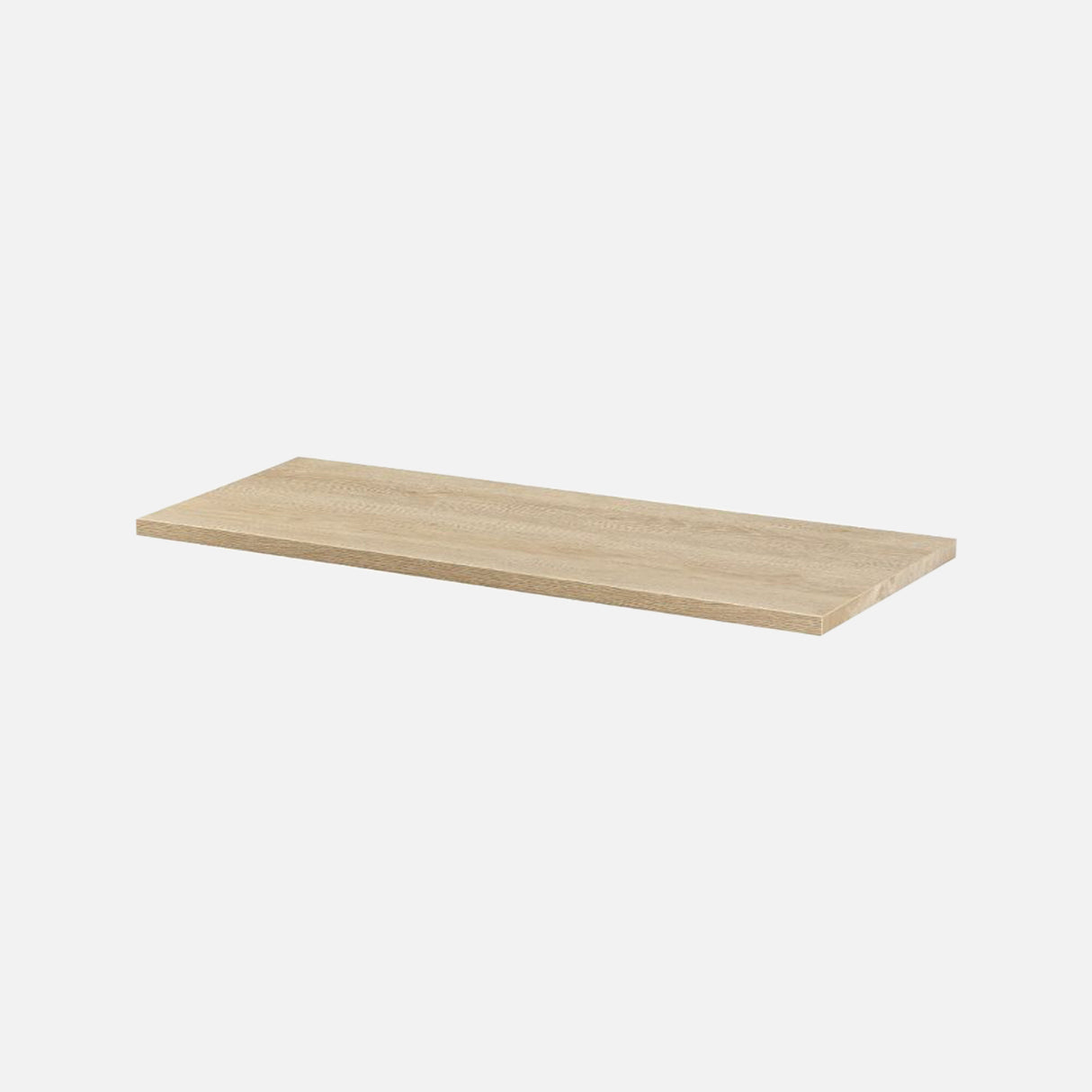 European Made Floating Oak Sand Shelf 800x200x19mm