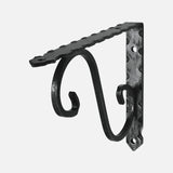 Ornamental Bracket Rustic Wrought Iron 280x200mm