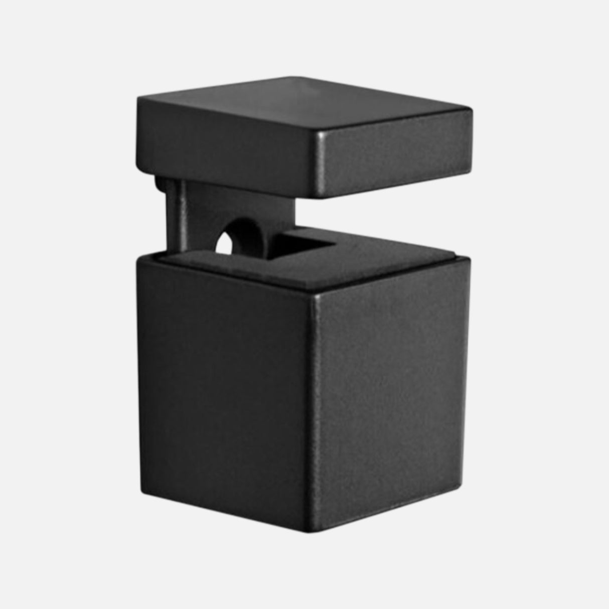 Bloc Cube Clip Brackets Matte Black (Pair)