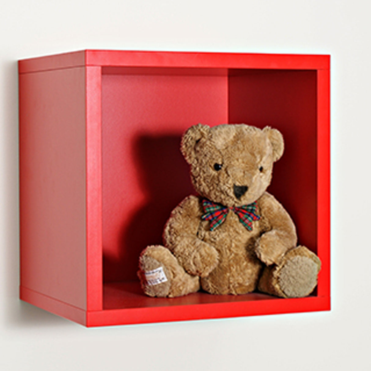 European Made Floor Wall Cube Red