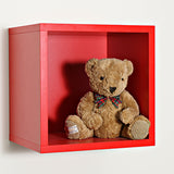 European Made Floor Wall Cube Red