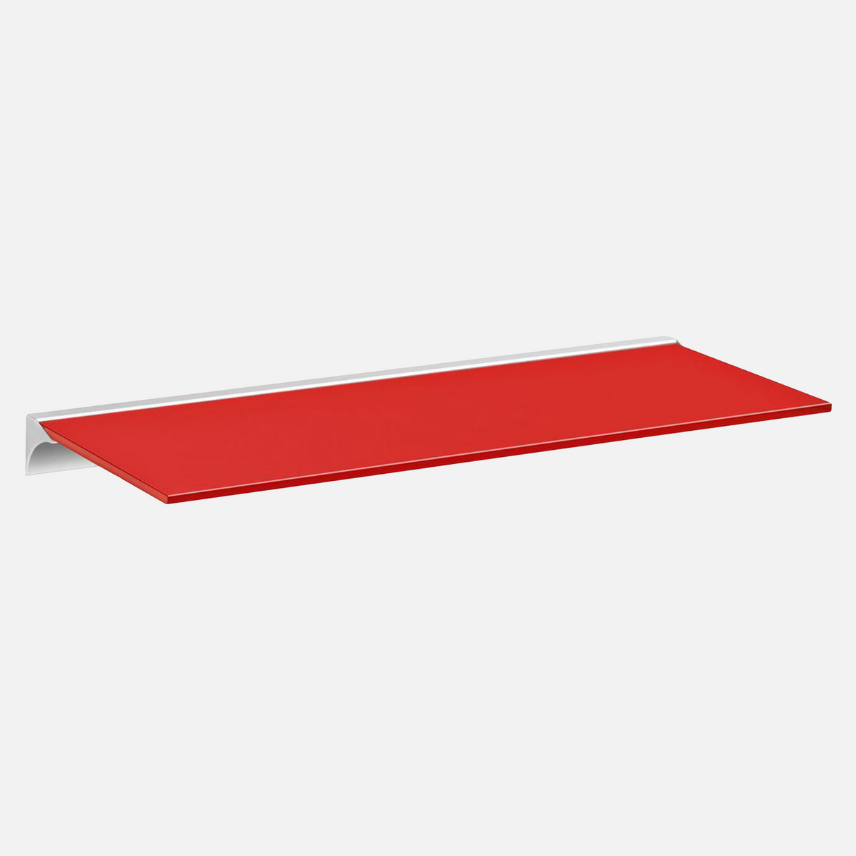 Red 8mm Glass Shelf 600x200x8mm