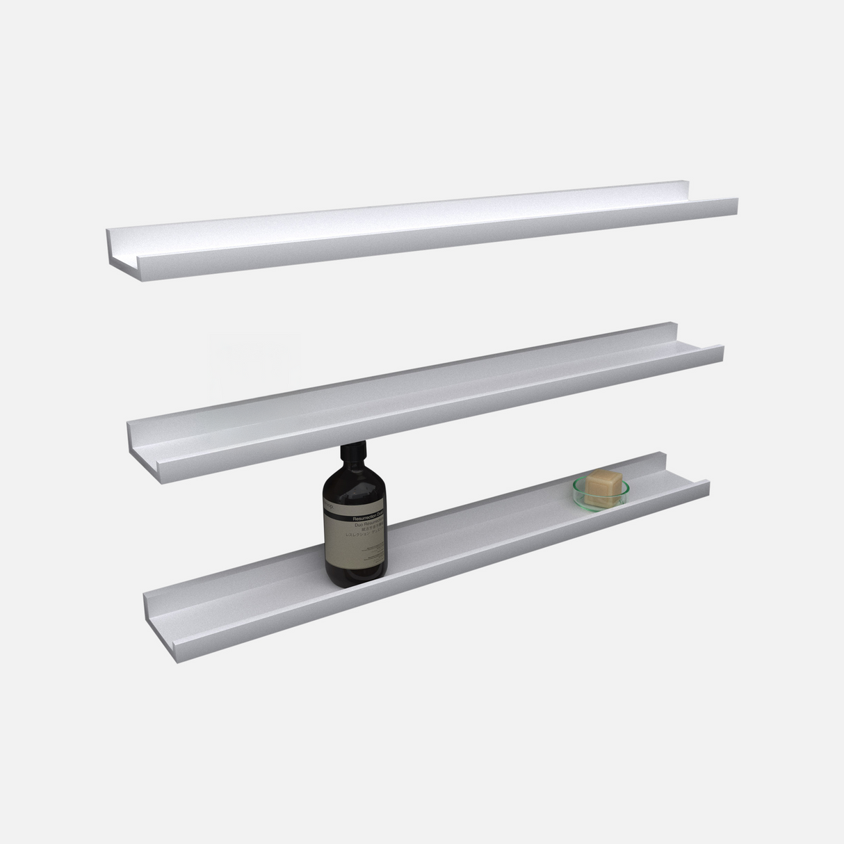 Belle Ledge Shelves 80x10cm (Triple Deal)