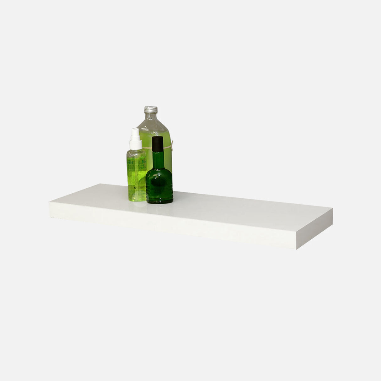 Gloss White Floating Shelf 600x200x38mm