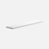 Floating Shelf Matte White 1000x250x38mm