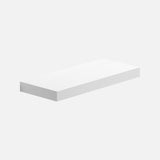 Floating Shelf Matte White 600x250x50mm