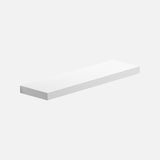 Floating Shelf Matte White 900x250x50mm