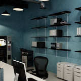 Single Track Adjustable Shelf Kit 1500x300mm (Triple Bay Deal)