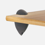 Splash Clip Brackets Anthracite Black (Pair)