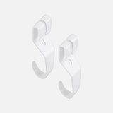 Gridboard Shelf Hooks White (Pair)