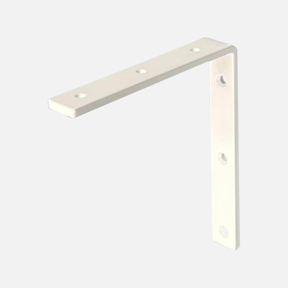 Strong Steel Shelf Bracket Matte White 150x175x25mm