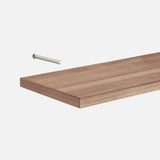 Floating Shelf Bracket Steel Support Rod (Pair)