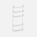 Sumo 5 Book Shelf Kit White 800x300x2000mm